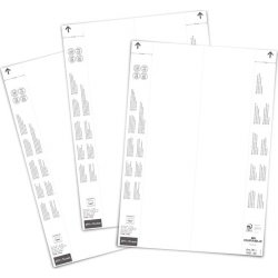 Durable insticksetiketter för lagerfickor 297x74mm