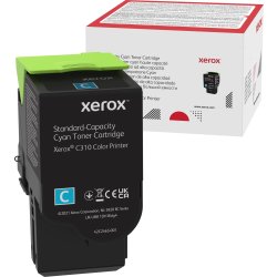 Xerox C310/C315 lasertoner, cyan, 2.000 sider