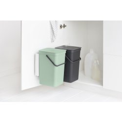 Brabantia Sort&Go, Built-in, 2x16 L, grå/grøn