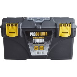 Probuilder værktøjskasse m/organizer, 18"
