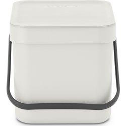 Brabantia Sort&Go, Sortering, 6 L, lysegrå
