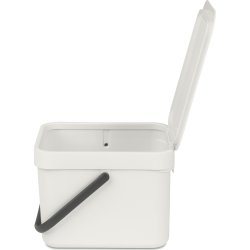 Brabantia Sort&Go, Sortering, 6 L, lysegrå