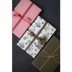 Gavepapir, Christmas, 57cm x 6m