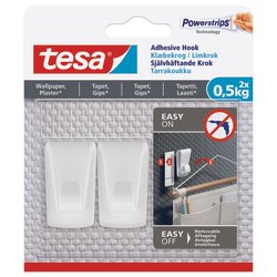 tesa självhäftande krokar | Tapet & gips | <0,5 kg