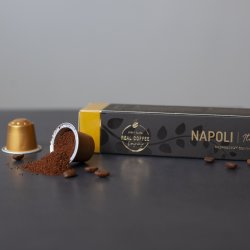 Real Coffee Kaffekapsel Espresso Napoli, 10 stk.