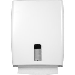 Achton Dispenser t. pappershanddukar, Medium, Vit