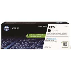 HP 139X LaserJet lasertoner, sort, 4.000 sider