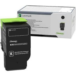 Lexmark 78C0X10 lasertoner, svart
