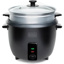 BLACK+DECKER Riskokare | 1,8 l | Svart