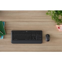 Logitech Signature MK650 Mus og Tastatur, UK, sort