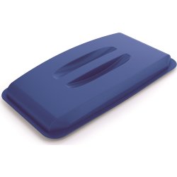 Durabin lock med handtag | 60 liter | Blå