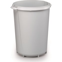 Durabin rund avfallshink | 40 l | Grå