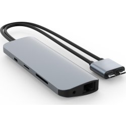 Hyper Viper 10-i-2 USB-C Hub, grå