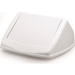 Durabin Vippelåg T/Affaldsspand 40 L, Hvid