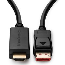 MicroConnect 4K DisplayPort 1.4 HDMI-kabel | 10 m