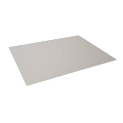 Skrivbordsunderlägg Durable Rund kant 65x52 cm Grå