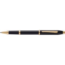 Cross Century II rollerpen, Black Lacquer/Gold
