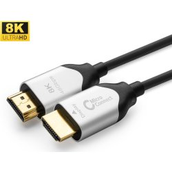 MicroConnect Premium Fiber 8K HDMI kabel, 10m