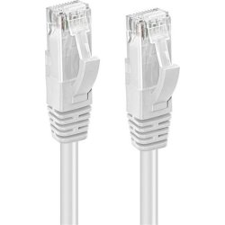 MicroConnect CAT6 UTP netværk kabel, 1.5m, hvid