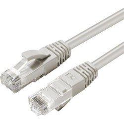 MicroConnect CAT6 UTP-nätverkskabel | 1 m | Grå