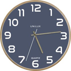 Väggklocka Unilux Baltic Ø30,5 cm Blå