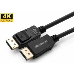 MicroConnect 4K DisplayPort 1.2 kabel, 5m