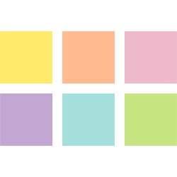 Staedtler Highlighter | Pastel | 6 lyse farver