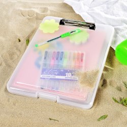 Clipboard | A4 | Med opbevaringsrum og klemme