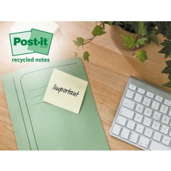 Post-it Super Sticky Notes | Rec. | Gul | 76x76 mm