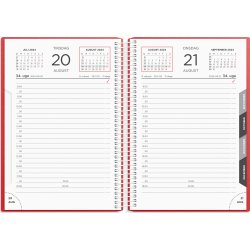 Mayland 2024 Spiralkalender | 1-dag | Rød