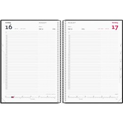 Mayland 2025 Timekalender | Plast | Rød