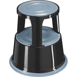 Elefantfot i metall, svart