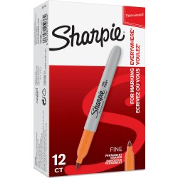 Sharpie Permanent Marker | F | Orange