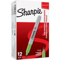 Sharpie Permanent Marker | Fine Point | Limegrøn