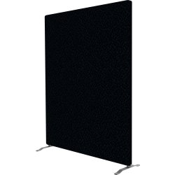 Skärmvägg Easy H170xB140 cm Utan ben Svart