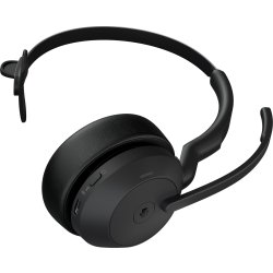 Jabra Evolve2 55 MS mono headset med ladestand