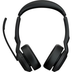 Jabra Evolve2 55 MS stereo headset med ladestand