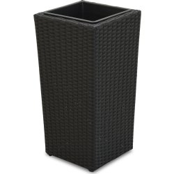OUTDOOR blomkruka L.35 x D.35 x H.70 cm, svart