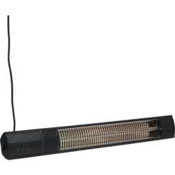 HEAT1 eco pro-line 2000W, Sort