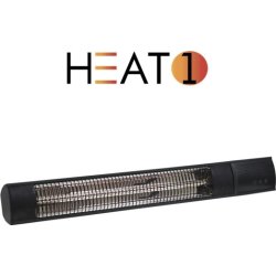 HEAT1 eco pro-line 2000W, Sort