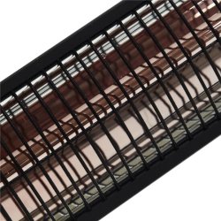 HEAT1 eco pro-line 2000W, Sort