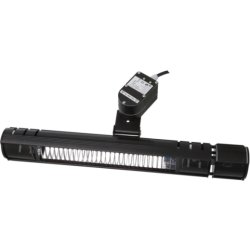HEAT1 Eco Plus-Line 2000W, Oscillerande, Svart