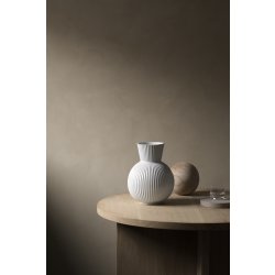 Lyngby Tura Vase H34 cm hvid