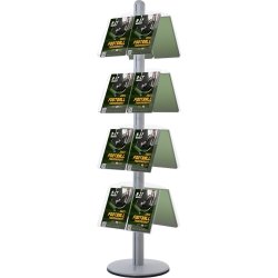 Twin Prostand dubbelsidigt broschyrställ | 16xA4