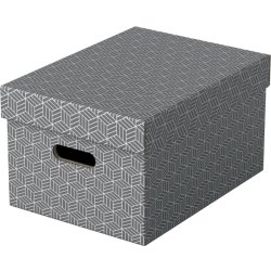 Esselte Home Box | Medium | Grå | 3 st.