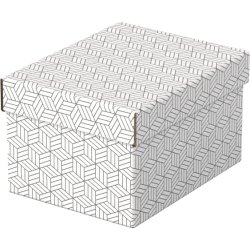 Esselte Home Box | Small | Vit | 3 st.