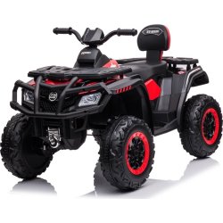 DEMO: Elbil Azeno Dirty Raptor XL ATV t/børn, 24V