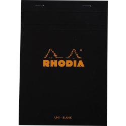 Rhodia Basics Häftat anteckningsblock | A5 | Blank