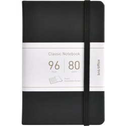 Anteckningsbok A4 linjerad PU-material med elastis