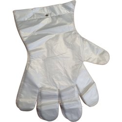 Engangshandsker |  LDPE plast | One-size | 100 stk